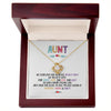 To My Aunt Necklace From Niece Nephew We Squeezed This Necklace Aunt Birthday Mothers Day Christmas Jewelry Customized Gift Box Message Card