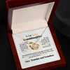 To Our Granddaughter Necklace, Granddaughter Gifts From Grandma And Grandpa, Granddaughter Love Knot Necklace Gifts For Adults Or Girls