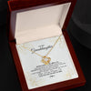 To My Granddaughter Necklace From Grandma Never Forget That I Love You Granddaughter Birthday Christmas Customized Gift Box Message Card