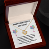 To My Love 10 Necklace, Valentine Couple Gift, Anniversary Birthday Pendant Gift, Gift For Him, Gift For Her, Happy Father Day Mother Day Gift