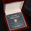 Love Knot Rose Gold Necklace ,Meaningful Daughter Necklace from Parents, Gift for Daughter from Parents, Daughter Jewelry Gift from Mom and Dad