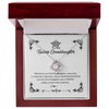 To My Granddaughter Necklace From Grandma I Will Love You Always Granddaughter Jewelry Birthday Christmas Customized Message Card