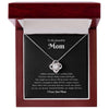 To My Mom Necklace, Gift For Mom, Mothers Day Gifts, Christmas Gift For Mom, Birthday Gift For Mom, Mom Gift From Daughter or Son