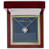 To My Mother in Law Necklace from Daughter, Gift to Mother-in-Law for Christmas Birthday Mother's Day, Message Card to Mom-in-Law