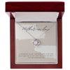 To My Mother in Law Necklace from Daughter, Gift to Mother-in-Law for Christmas, Birthday, Mother's Day, Message Card to Mom-in-Law