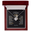 To My Daughter Always With You Personalized Necklace Gift From Dad