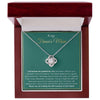 Necklace to my Fiance's Mom from Her Gift for Future Mother in Law to Be, essage Card Jewelry for Christmas Birthday Mother's Day Gift
