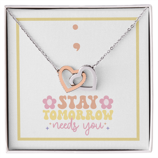 Mental Health Necklace Stay Necklace Mental Health Encouragement