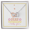 Mental Health Necklace Stay Necklace Mental Health Encouragement