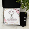 real Eternal Hope Crystal Necklace + Earring Set, Mother's Day Gift, From Son To Mom Gift, From Daughter To Mom Gift, Necklace to Mother