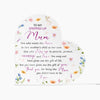 Personalized Name To My Bonus Mum Heart Acrylic Plaque, Stepmother Gifts, Mother's Day Gifts For Stepmom, Birthday Gifts, Sentimental Gifts