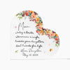 Personalized mother of the bride gift from daughter, wedding gift for mom on the wedding day, mom and daughter heart acrylic plaque