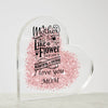 Plaque Sentimental Quotes For Mom Acrylic Heart Plaque For Mother, Mother's Day Gift Idea, Birthday Gift Idea For Mom