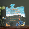 Sea Turltle Beach Daughter Gift from Mom Acrylic Puzzle Sign Plaque for Daughter HG