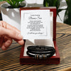 Bonus Son Gifts for Stepson Gift Step Son Gifts Leather Bracelet Love You Forever Bead Bracelet