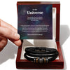 To My Universe Bracelet, Romantic Gift For My Soulmate, Anniversary Gift For Him, Boyfriend Gift, Necklace for Husband, Future Husband Gift