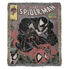 Spider-Man Hand Woven Blanket HG | Comic Tapestry Throw | Marvel Venom