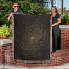 Stardust Swirl Heirloom Woven Throw Blanket