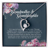 Grandmother & Granddaughter Gift, Granddaughter Birthday Gift, Necklace from Grandmother with Heartfelt Message Card