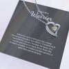 Mental Health Necklace Heart of a Warrior Necklace, Sister Gifts, Gift for Friend, Encouragement Gifts, Mental Health Awareness Gift