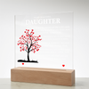 Daughter Keepsake - Lamp of Love, Unique Birthday Gift for Daughter, Daughter's Christmas Gift, Heartfelt Gift for Daughter, Daughter's Gift