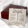 The Man I Choose Everyday, Personalized Cross Necklace, Gifts For Him