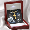 To My Nephew Necklace From Aunt Uncle Moon Wolf Nephew Birthday Gifts Graduation Christmas Customized Gift Box Message Card