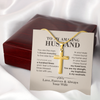 The Man I Choose Everyday, Personalized Cross Necklace, Gifts For Him