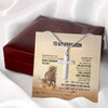 To My Grandson Necklace From Grandma Papa Whenever You Feel Horse Grandson Birthday Gifts Graduation Christmas Customized Gift Box Message Card