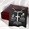 To My Grandson Necklace I Love You Forever From Grandpa Grandson Birthday Gifts Christmas Graduation Customized Gift Box Message Card