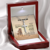 To My Grandson Necklace From Grandma Papa Whenever You Feel Horse Grandson Birthday Gifts Graduation Christmas Customized Gift Box Message Card