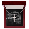 God Creates The Toughest Warriors, Personalized Cross Necklace, Gifts For Him