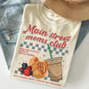 TT Retro Main Street Mom Club Shirt  WDW Mom Tee  Mickey Waffles Coffee Shirt  WDW Trip Family Vacation Tee HFN Shirt