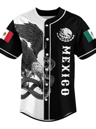 TT The Mexican Heat baseball jersey is sporty LN