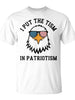 TT Put The Tism In Patriotism Athletic Eagle T-Shirt Unisex for Daily Wear 2026 LN