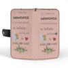 Gift For Grandma Lovely This Grandma Loves Her Grandkids To The Moon And Back Phone Case Wallet HG NEW