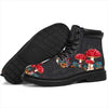 Gift For Hippie Black Mushroom Sneaker LH Mushroom Shoes