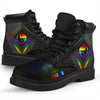 Pride Gift LGBT Pride Rainbow Yin And Yang All Season Boots NHD
