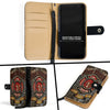 Firefighter Gift Fireman Gift Cell Phone Wallet Case for Universal Models - Fire Rescue FireFighter