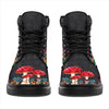 Gift For Hippie Black Mushroom Sneaker LH Mushroom Shoes