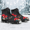Gift For Hippie Black Mushroom Sneaker LH Mushroom Shoes