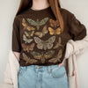 Moth Shirt Cottagecore Shirt Bug Shirt Aesthetic Tshirt Insect Shirt Moth Tees Cottage Core Shirt Goblincore Clothing Dark Academia Shirt DIEU