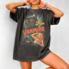 Halloween Cat Shirt, Vintage 90s Style Graphic T-Shirt, Retro Comfort Colors DIEU Halloween University Spooky Unisex Top, Halloween Spooky Tee