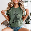 Yes I Can Drive A Stick T Shirt, Funny Halloween Witch Tee for Women, Spooky Party Shirt, Cute Halloween Gift Top, Witchy Outfit NNA
