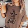 Yes I Can Drive A Stick T Shirt, Funny Halloween Witch Tee for Women, Spooky Party Shirt, Cute Halloween Gift Top, Witchy Outfit NNA