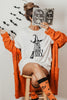 Yes I Can Drive A Stick T Shirt, Funny Halloween Witch Tee for Women, Spooky Party Shirt, Cute Halloween Gift Top, Witchy Outfit NNA