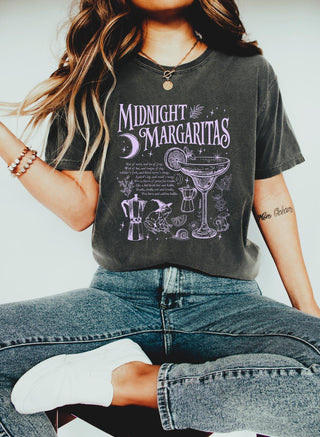 Midnight Margaritas Comfort Colors Shirt, Salt Rosemary Lavender Love Shirt, Witchy Tee, Margarita Halloween Shirt, Practical Magic Shirt NNA