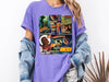 Vintage Horror Movie Shirt, Classic Monster Poster Tee, Dracula Frankenstein Wolf Man Shirt, DIEU Retro Halloween Shirt, Comfort Colors Tee