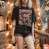 Summerween Shirt, Pastel Goth Halloween Tee, Spooky Summer Graphic Tee NNA