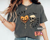Creepy Shirt, Womens Halloween Shirt, Cute Skeleton Hands Tee, Funny Halloween Outfit, Skull Tee, Spooky Season Shirt NNA
